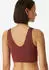 Schiesser Bustier seamless herausnehmbare Pads Spitze burgund Invisible Soft Lace (183100-516)