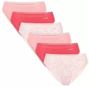 Sloggi Slip 6-Pack GO Crush (10219672-P6-M005) red-light combination
