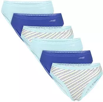Sloggi Slip 6-Pack GO Crush (10219672-P6-M007) blue-light combination