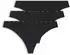 Hugo Boss Slip mit niedriger Bundhöhe und cleanen Abschlüssen - Style 3P MICRO THONG 50566476 Schwarz
