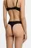 Hugo Boss Slip mit niedriger Bundhöhe und cleanen Abschlüssen - Style 3P MICRO THONG 50566476 Schwarz