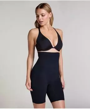 Hunkem&ouml;ller Nahtloser figurformender Thigh Slimmer in Schwarz (301746)