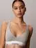 Calvin Klein Icon Baumwoll-Modal-Push-up-Triangel-BH in Hellgrau (LV00QF8990P7A)