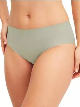 Calida Seamless-Midi-Slip Cradle to Certified&reg; Natural Skin (22239-662) tea green