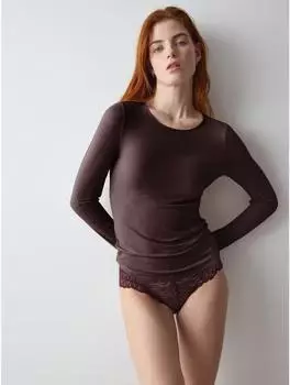 Triumph Beauty Layers Top mit langen &auml;rmeln (10223179) mehrfarbig
