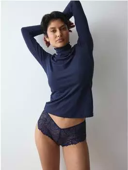 Triumph Pretty Micro Bandeau Slip (10229116) blau