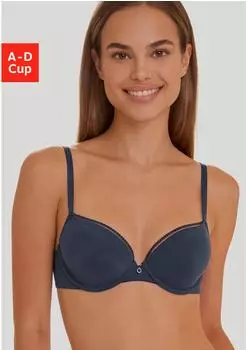 s.Oliver Push-Up-BH mit Ringdetail blau 6011449.5995.