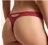 s.Oliver String aus Spitze mit Ring-Detail / rot 6010815.743.