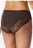 Schiesser Panty Spitze dunkelbraun - Unique Premium (183828-330)