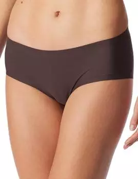 Schiesser Panty nahtlos deep brown - Invisible Cotton (161925-330)