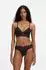 HUGO Wattierter Triangel-BH mit Spitzen-Details - Style SAVANA TRIANGLE P 50570655 Schwarz