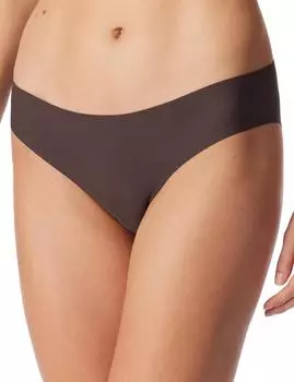 Schiesser Slip nahtlos deep brown - Invisible Cotton (161924-330)