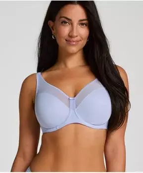 Hunkemöller Unwattierter Minimizer-Bügel-BH Nina lila