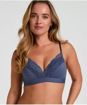 Hunkemöller Vorgeformter BH ohne Bügel Sophie blau