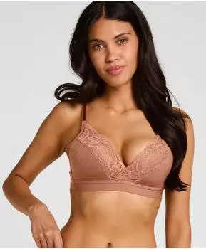 Hunkemöller Vorgeformter BH ohne Bügel Sophie braun