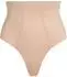 Hunkemöller Formender Scuba-Tanga mit hoher Taille Beige
