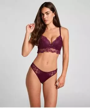 Hunkem&ouml;ller High-Cut String Naomi rot