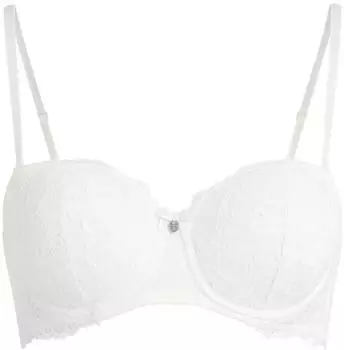 Hunkemöller Vorgeformter Strapless Bügel-BH Marine weiß