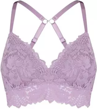 Hunkem&ouml;ller Gepolsterter b&uuml;gelloser BH Andrea lila (305630)