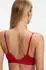 Hugo Boss Premium Spitzen-Bralette mit plissiertem Mesh - Style TRIANGLE_BLOSSOM 50556193 Rot