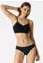 Schiesser Bustier seamless herausnehmbare Pads Spitze Invisible Soft Lace (183099) black
