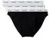 Calvin Klein 3-Pack Slip (LV00QD5207) Black Classic White Plein