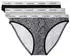 Calvin Klein 3-Pack Slip (LV00QD5207) Black Grey Heather Marble Snake