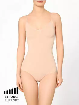 Nur Die Sculpt Bodysuit Body Shapewear (NNEJX) beige