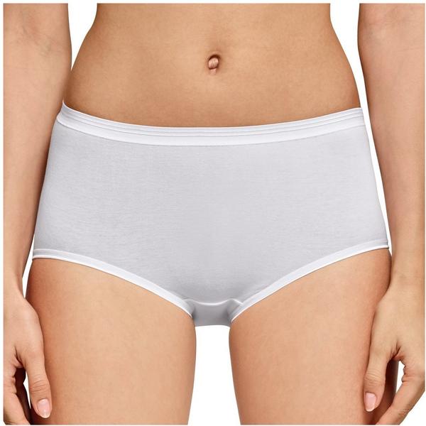 Schiesser Luxury Midi-Slip Feinripp weiß