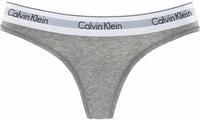Calvin Klein 2P Modern Cotton Thong D1 Wei&szlig; Large Damen