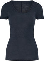 Schiesser Personal Fit Crew Neck Dunkelblau Large Damen