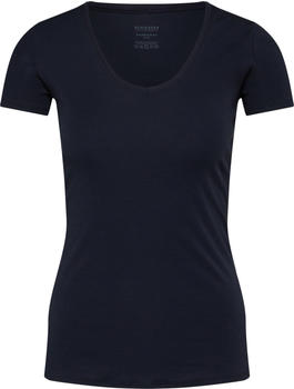 Schiesser "Naturschönheit" Jersey T-Shirt night blue (144097)