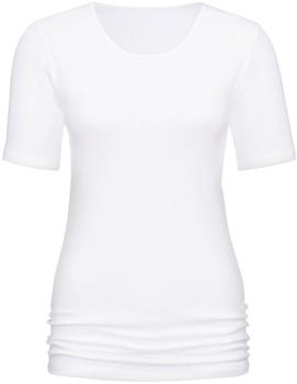 Mey Noblesse Spencer Short Sleeved Vest (26807) white