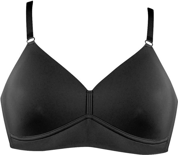Naturana Underwear Side Smoother Soft-BH mit breitem Unterbrustband (5232) schwarz