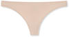 Schiesser Invisible Lace Microfibre Lace Thong nude