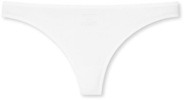 Schiesser Invisible Lace Microfibre Lace Thong white