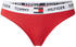 Tommy Hilfiger Organic Cotton Logo Thong (UW0UW02198) tango red