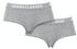 Urban Classics Ladies Logo Panty Double-pack (TB1489-00111-0046) grey