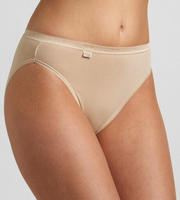 Sloggi 2P Basic Plus Tai Briefs Beige Baumwolle 44 Damen