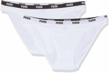 Puma Iconic Bikini Slip 2-Pack (573008) white