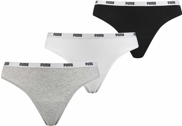 Puma Iconic Strings 3-Pack (503007001) white/grey/black