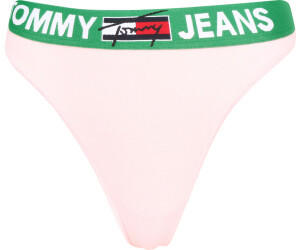 Tommy Hilfiger Contrast Waistband Logo Thong pale pink
