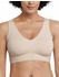 Schiesser Invisible Soft Bustier Microware removable pads sand