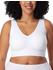 Schiesser Invisible Soft Bustier Microware removable pads white