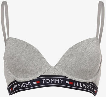 Tommy Hilfiger Logo Band T-Shirt Bra (UW0UW00558) grey heather
