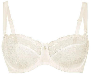 ROSA FAIA Antonia Balconette bra with underwire and moulded cup crystal