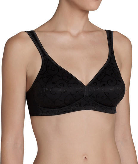 Triumph Elegant Cotton BH ohne Bügel schwarz