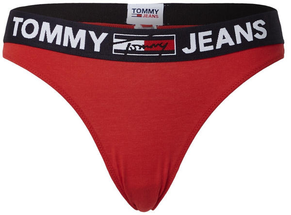 Tommy Hilfiger Contrast Waistband Logo Thong primary red