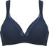 Soft-bh Mit Schale (5247) navy: Naturana Bügelloser BH mit Schale und Glanzband