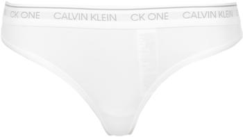 Calvin Klein Thong - CK One white